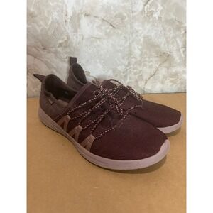Keds Women Burgundy Mesh Lace Up Athletic Sneakers Shoes Size‎ 9